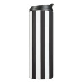 ユベントスストライプトリノ選手サッカークラブイタリアブラック タンブラー (回転左)