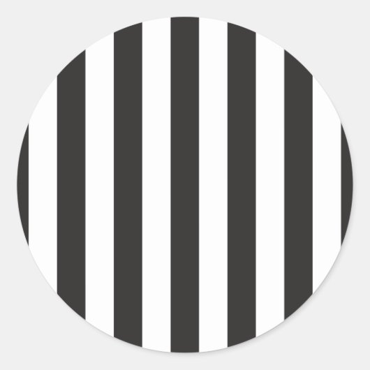 ユベントスストライプトリノ選手サッカークラブイタリアブラック ラウンドシール (正面)