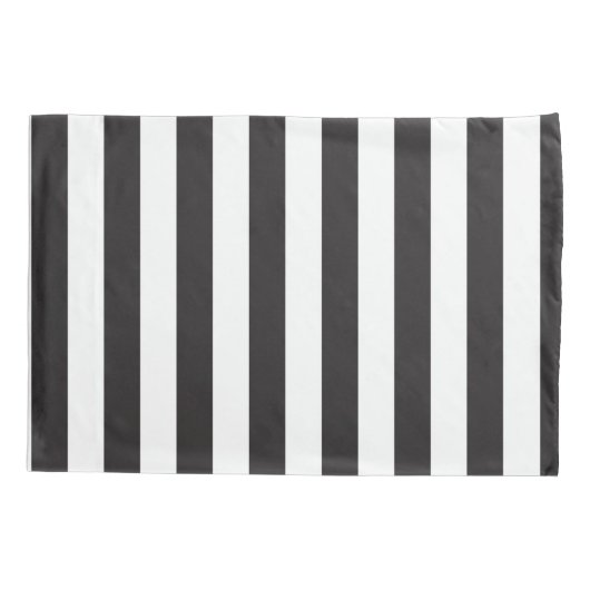 ユベントスストライプトリノ選手サッカークラブイタリアブラック 枕カバー (裏面)