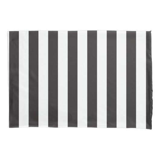 ユベントスストライプトリノ選手サッカークラブイタリアブラック 枕カバー (正面)