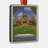 ユマイドバワンパレスホテルの背面 メタルオーナメント (右)