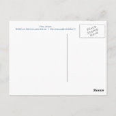 ユマ,アリゾナポストカード ポストカード (裏面)