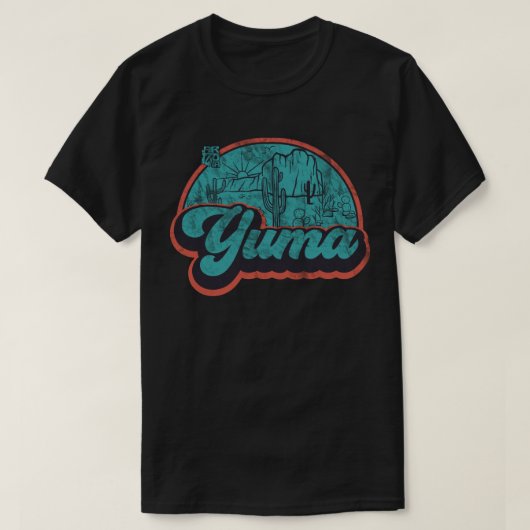 ユマ アリゾナ州 Tシャツ (デザイン正面)