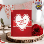 ユミのある夫へのバレンタインデーカード カード