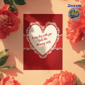 ユミのある夫へのバレンタインデー カード