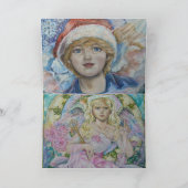 ユミスガイ天使ハッピーバースデー カード (内部)