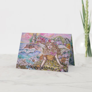 ユミスガイ天使ハッピーバースデー カード