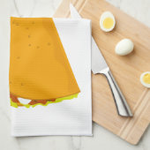 ユミータコ キッチンタオル (四つ折り)