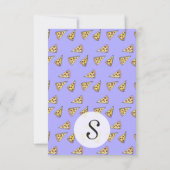 ユミーピザ&ペッペロニグルメ水彩 サンキューカード (裏面)