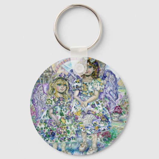 ユミ・スガイ紫の天使。 キーホルダー (正面)