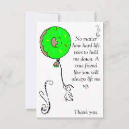 ユムドーナツ サンキューカード