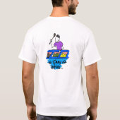 ユム・ユム食べ-1 Tシャツ (裏面)