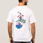 ユム・ユム食べ-3 Tシャツ (裏面)