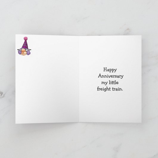 ユモアあふれるいびきユーモア記念日カード カード (内部)