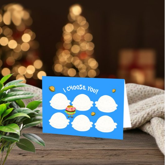 ユモアあふれるバレンタインデーのカード カード