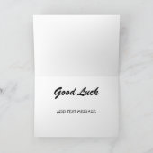 ユモアあふれる人々のグリーティングカード カード (内部)