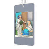 ユモアあふれる新婦へのエアフレッシュナー リマインダーギフト カーエアーフレッシュナー (左)