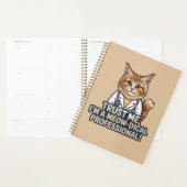 ユモアあふれる猫の医者 イラスト プランナー手帳 (ディスプレー)