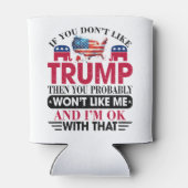 ユモアが好きでトランプが嫌いなあなたへ 缶クーラー (裏面)