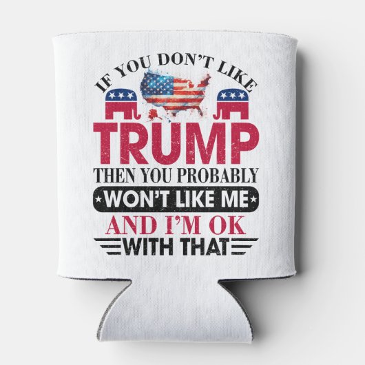 ユモアが好きでトランプが嫌いなあなたへ 缶クーラー (裏面)