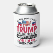 ユモアが好きでトランプが嫌いなあなたへ 缶クーラー (缶裏面)