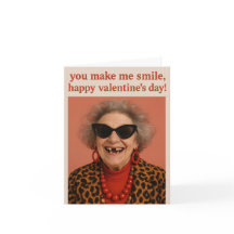 ユモアたっぷりのバレンタインデーカード