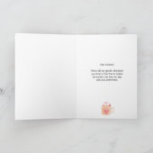 ユモアたっぷりのバレンタインデーカード 愛はコーヒー以上 私の気持ちを伝えよう カード (内部)