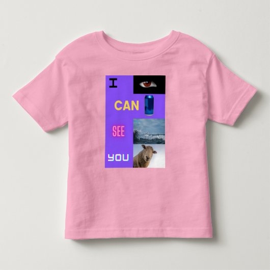 ユモアたっぷり かわいい誕生日画像メッセージ トドラーTシャツ (正面)