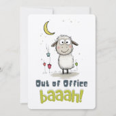 ユモアなイードの羊: 夏季休暇 BAAAH! 招待状 (正面)