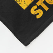 ユモアな文法教師、ちょっと待って 何 止めてよ 賛成だわ フリースブランケット (角)