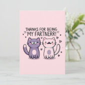 ユモアな猫の誕生日カード シーズンカード (スタンド正面)