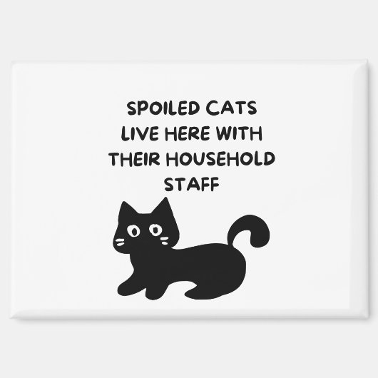 ユモアねこ マグネット (正面)