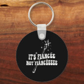 ユモア満点の婚約者 結婚式 仲間 魔法の杖 キーホルダー (正面)