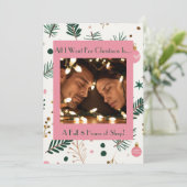 ユモア満点！クリスマスに欲しいものは疲労写真 シーズンカード (スタンド正面)