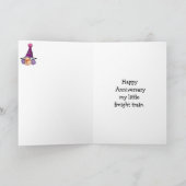 ユモア満載のいびきユーモア記念日カード カード (内部)