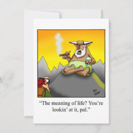 ユモア満載の退職パーティー招待状 招待状