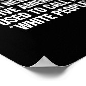 ユモア満載 ヴィンテージ名言 ギフトTシャツ 不法移民 ポスター (角)