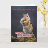 ユモア溢れるダジャレのバレンタインデーカード カード (黄色い花)