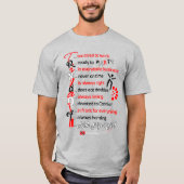ユモア溢れるトリニダード人 文化 Tシャツ (正面)