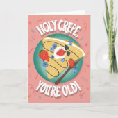 ユモア溢れる誕生日グリーティングカード カード (正面)