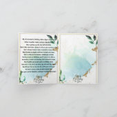 ユモア マム バースデー ポエム カード (内部)