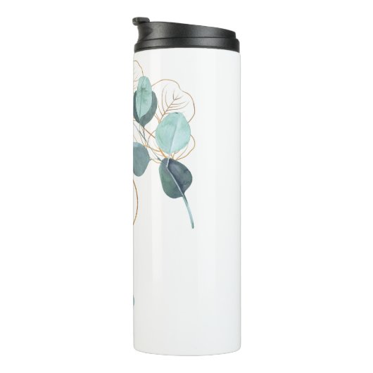 ユモダンエレガントモノグラムのーカリ金ゴールド表 タンブラー (回転右)