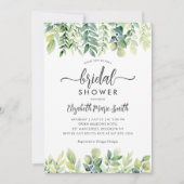 ユモダンエレガントーカリブライダルシャワー 招待状 (正面)