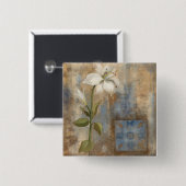 ユリおよびタイル 缶バッジ (正面&裏面)