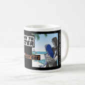 ユリが災害に描くコーヒー・マグ- コーヒーマグカップ (正面右)