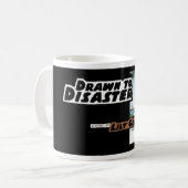 ユリが災害に描くコーヒー・マグ- コーヒーマグカップ (正面左)