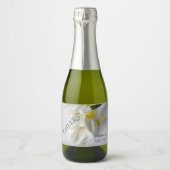 ユリとアヤメ スパークリングワインラベル (正面)