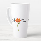 ユリとアローラ カフェラテマグ (左アングル)