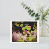 ユリとコイ池 招待状 (スタンド正面)