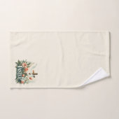 ユリとチューリップと美しいイースタークロス バスタオルセット (ハンドタオル)